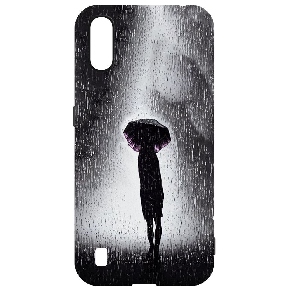 

Чехол-накладка Софт Ночная крипота для Samsung Galaxy M01 (M015), Черный