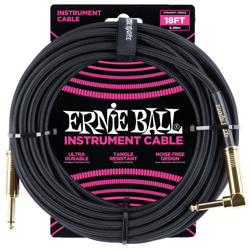 Кабель инструментальный Ernie Ball 6086  5,49 м