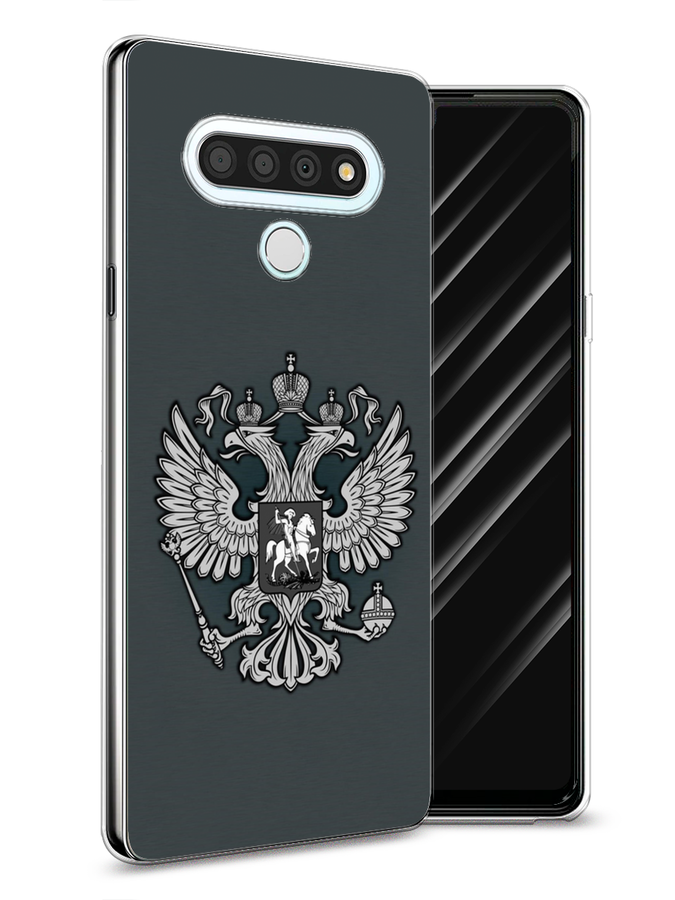 

Чехол Awog на LG Stylo 6 "Герб России серый", 84550-5