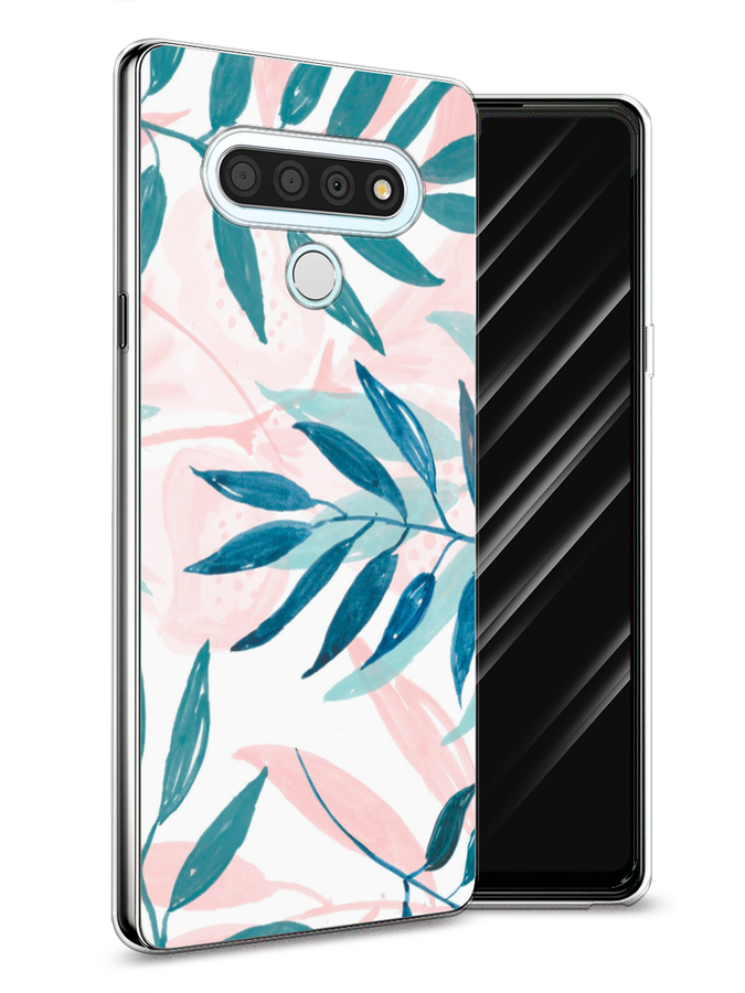 

Чехол Awog на LG Stylo 6 "Акварельные веточки", Синий;зеленый;розовый, 84550-7