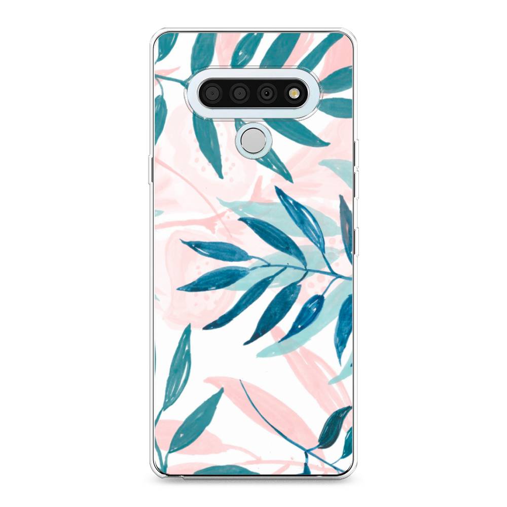 фото Чехол awog "акварельные веточки" для lg stylo 6