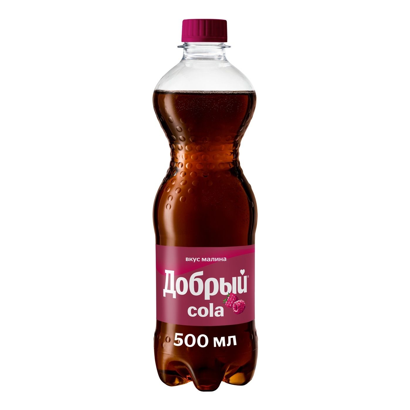 

Газированный напиток Добрый Cola малина 500 мл х 24 шт