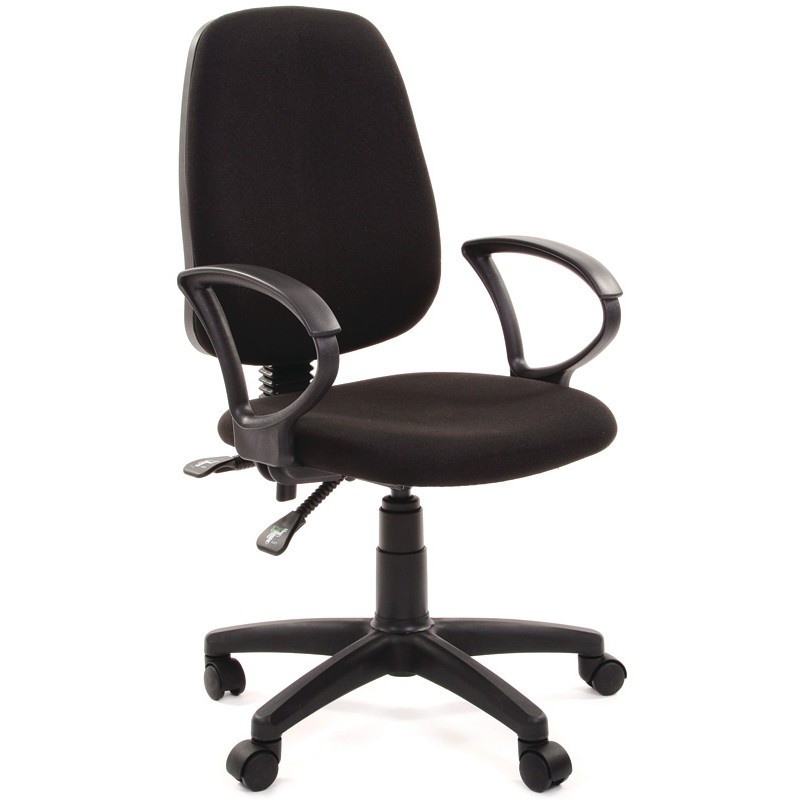 Кресло Easy Chair ткань черная, пластик