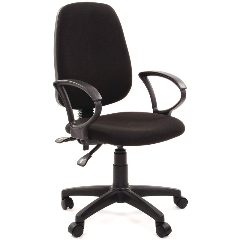 

Кресло Easy Chair ткань черная, пластик, Черный