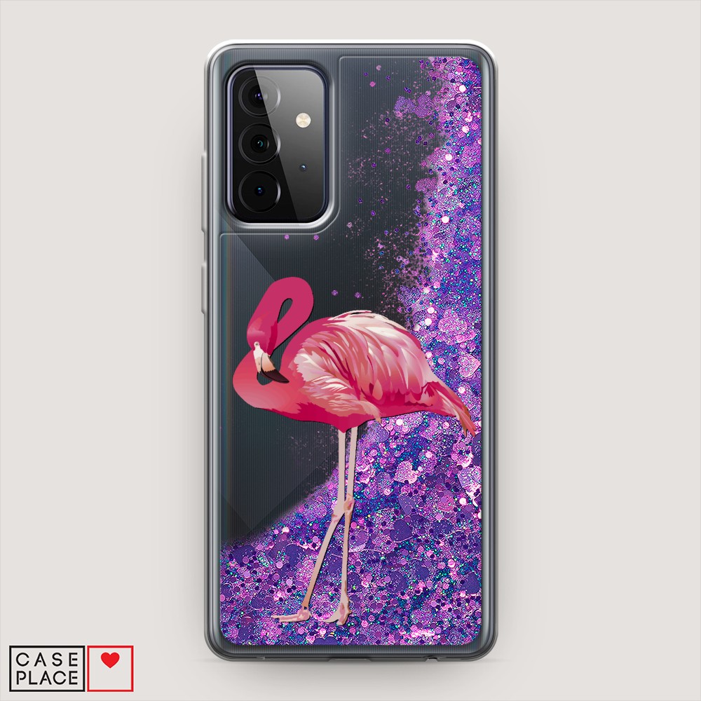 

Чехол Awog на Samsung Galaxy A72 / Самсунг A72 "Застенчивый фламинго", Разноцветный, 2101992-1