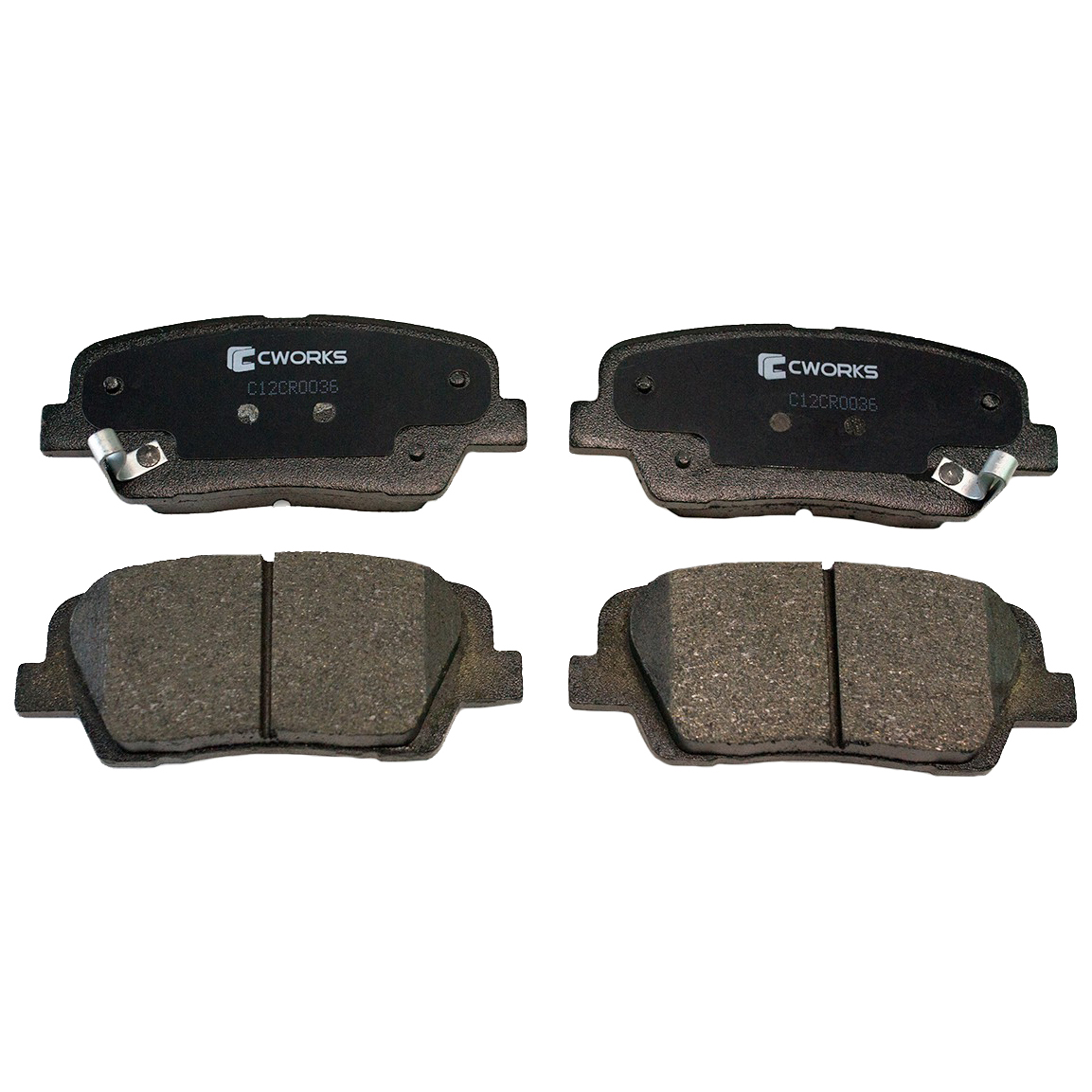 

Тормозные колодки CWORKS задние Low Metallic c12cr0036