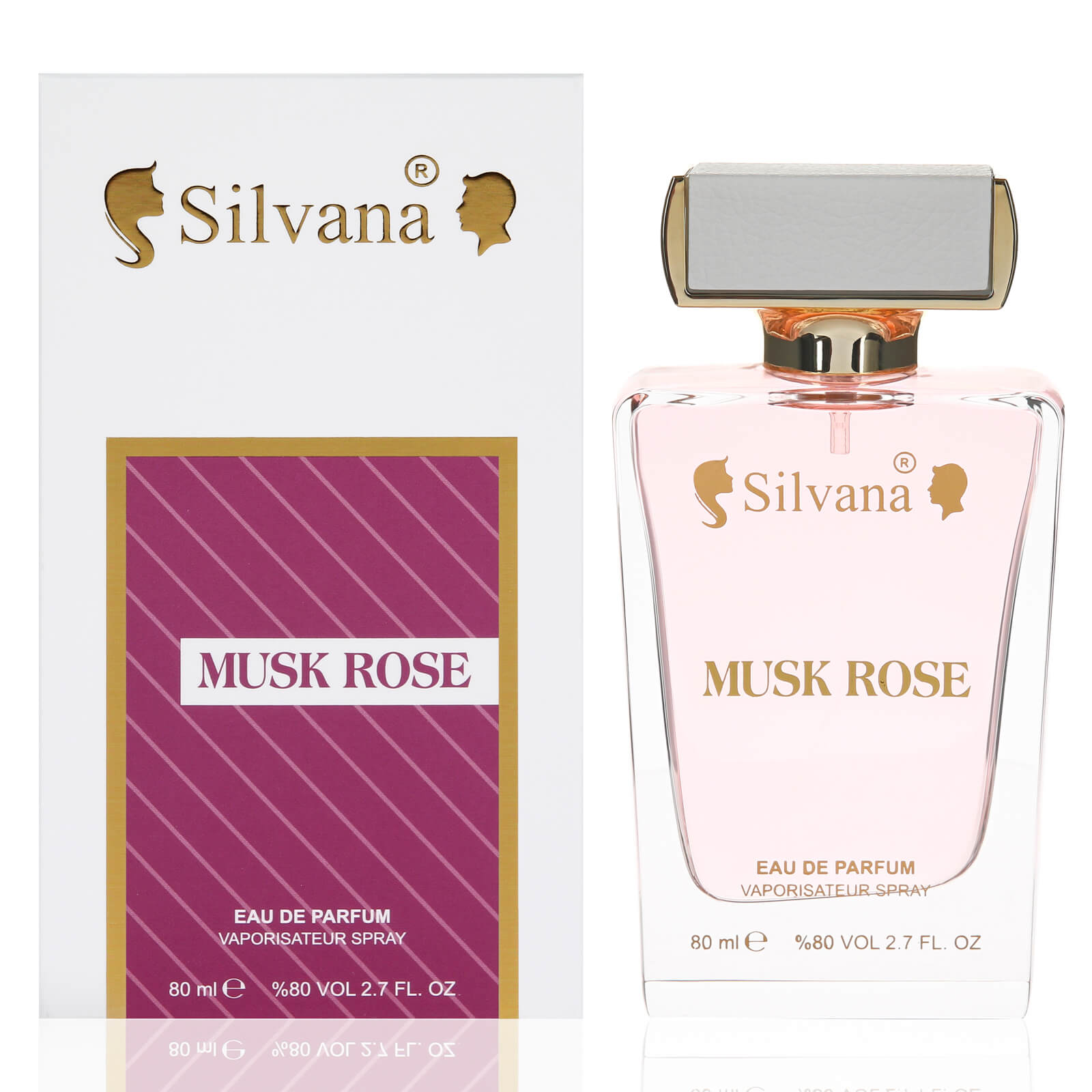 

Парфюмерная вода Silvana Musk Rose 80 мл, Silvana Musk Rose