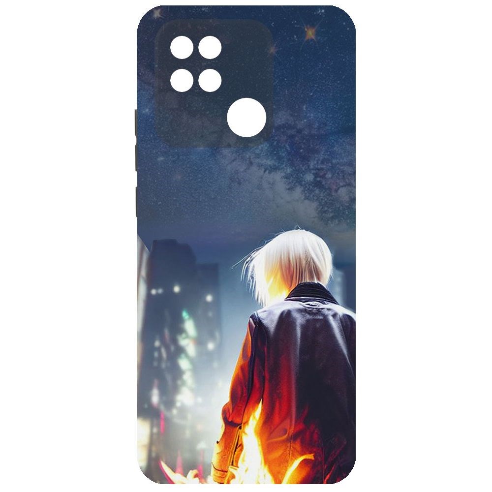 Чехол-накладка Софт Перспектива для Xiaomi Redmi 10C