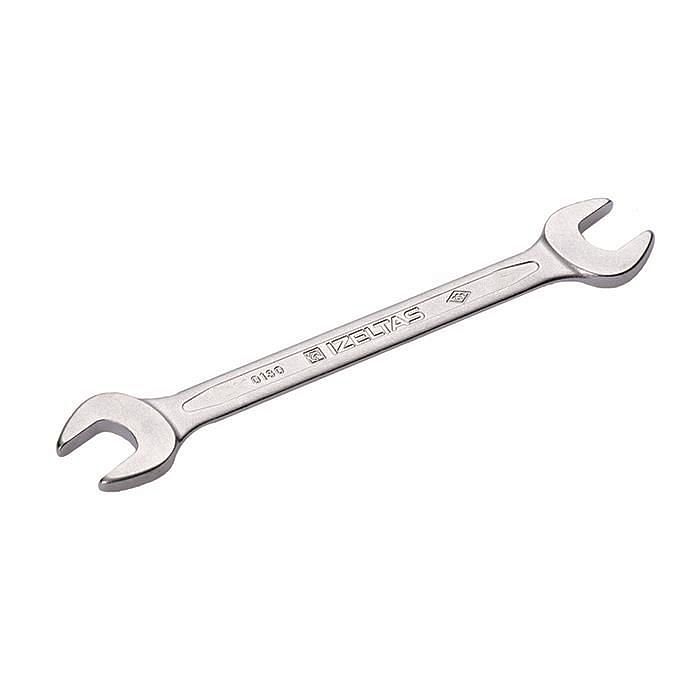 Рожковый ключ IZELTAS удлиненный 10Х11 мм длина 155 мм 0130011011 изогнутые ювелирные ножницы izeltas