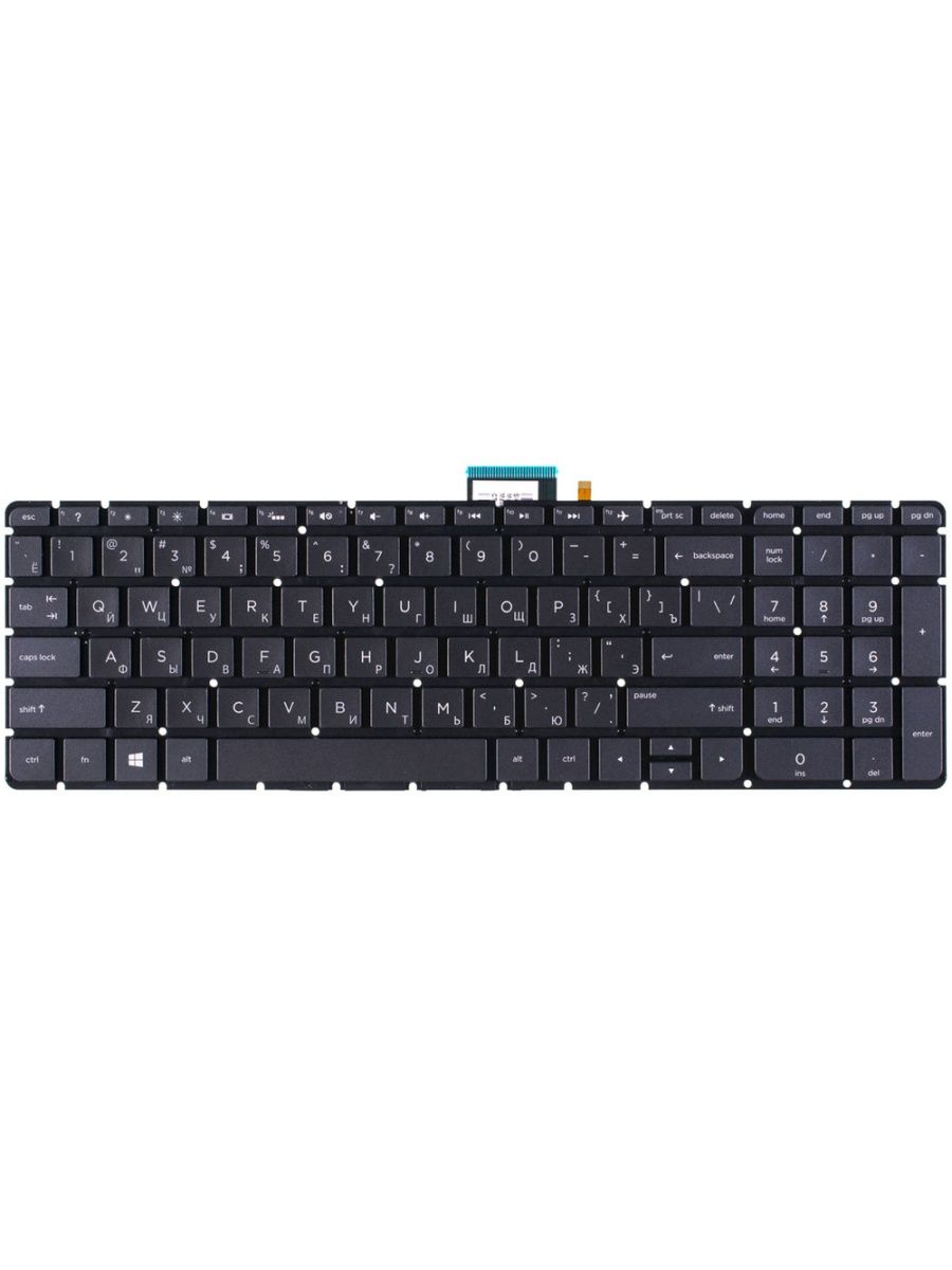 Клавиатура для ноутбука HP Pavilion 15-AB029UR черная
