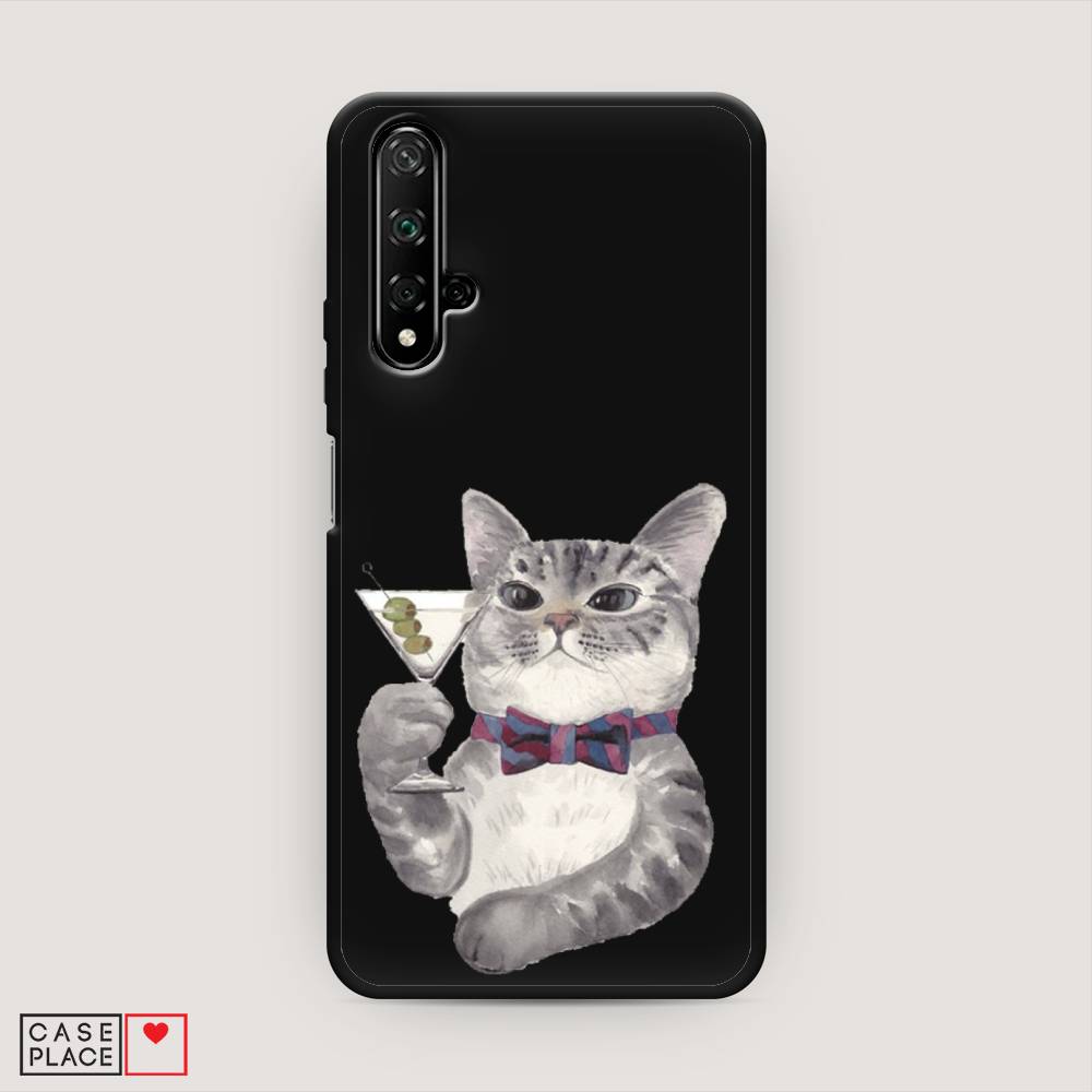 

Чехол Awog "Кот джентльмен" для Huawei Nova 5T