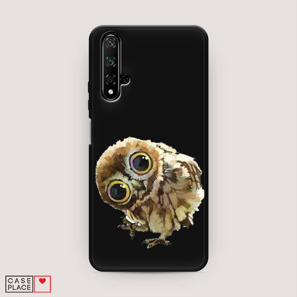 

Чехол Awog на Huawei Nova 5T "Любопытный совенок", Разноцветный, 610552-1
