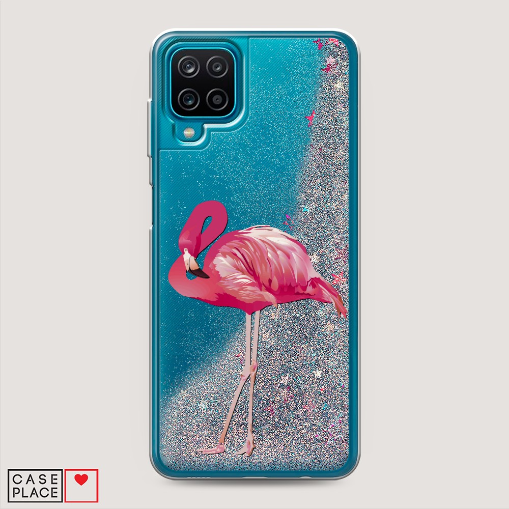 

Чехол Awog на Samsung Galaxy M12 / Самсунг M12 "Застенчивый фламинго", Разноцветный, 2102691-1