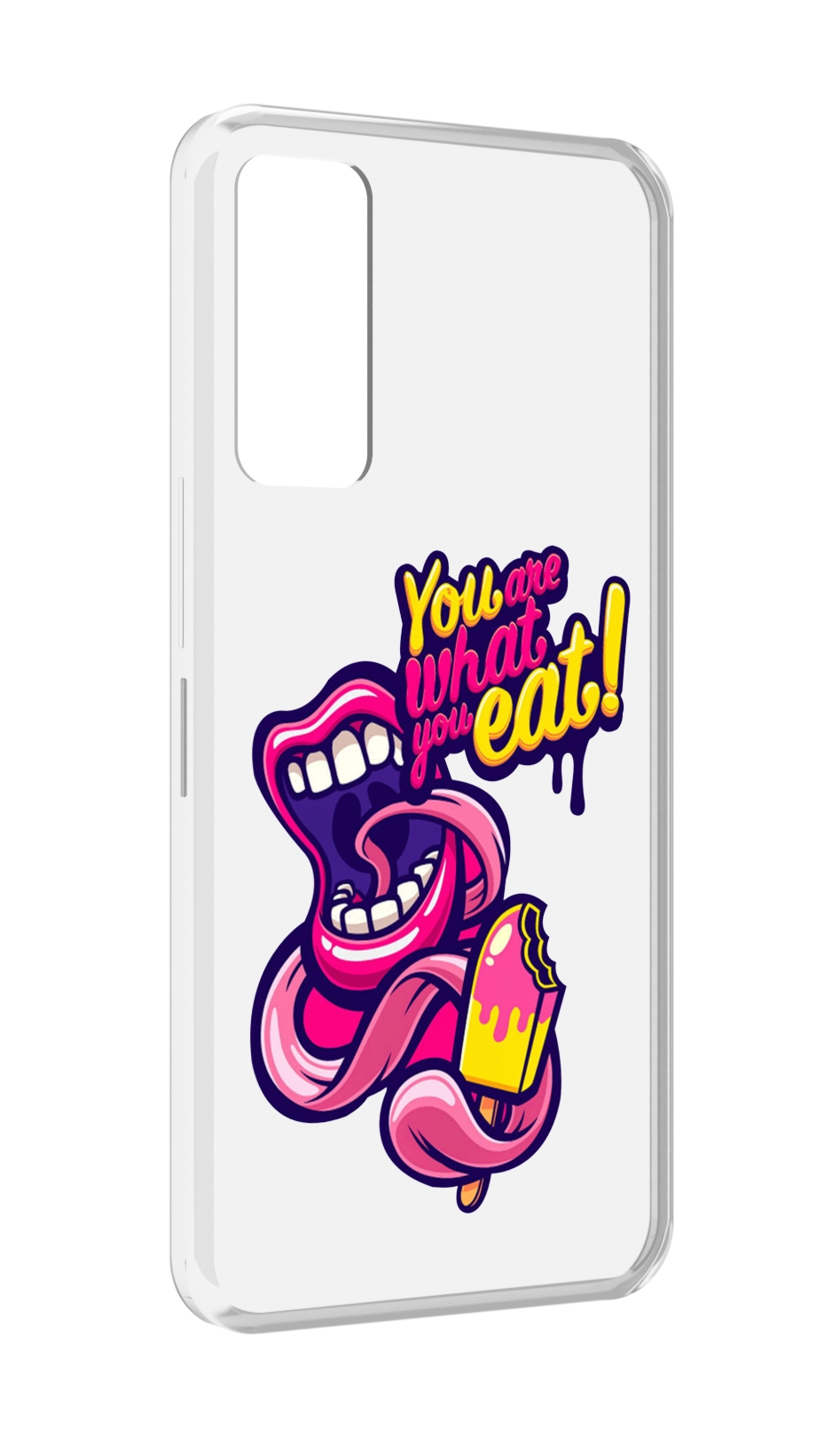 

Чехол MyPads ты-то-что-ты-ешь для TCL 30 / TCL 30 5G / TCL 30+ plus, Прозрачный, Tocco