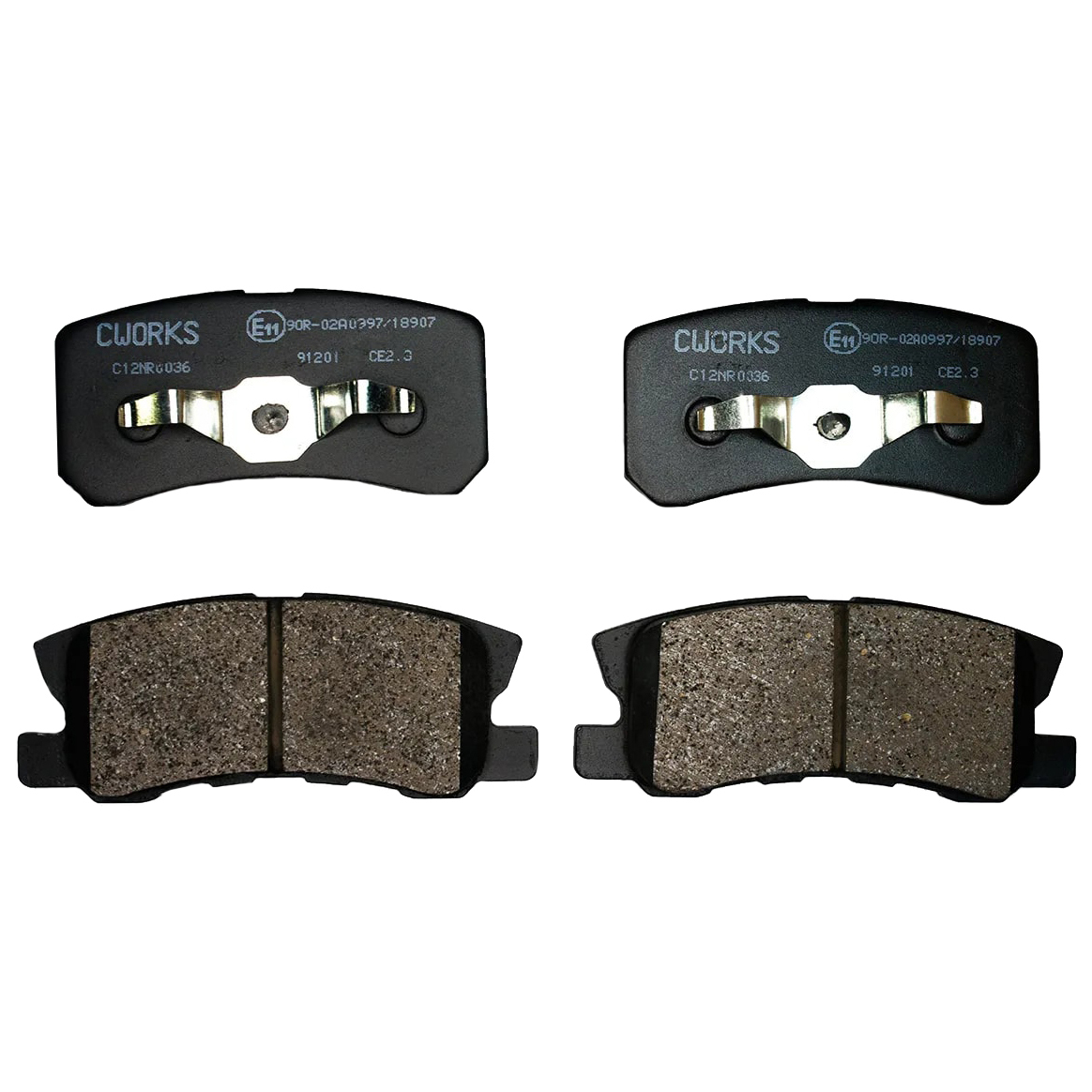

Колодки тормозные задние CWORKS c12nr0036