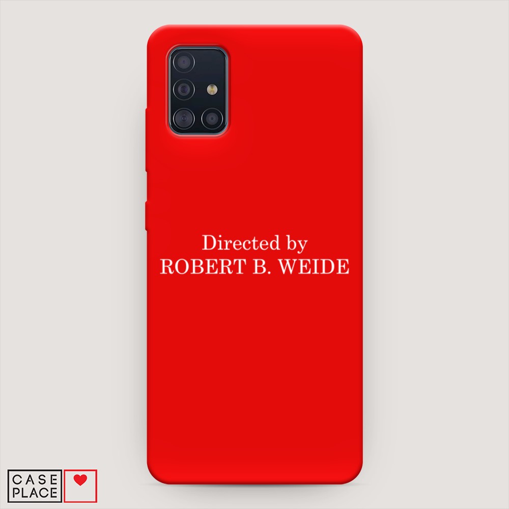 фото Матовый силиконовый чехол "robert b weide" на samsung galaxy a51 awog