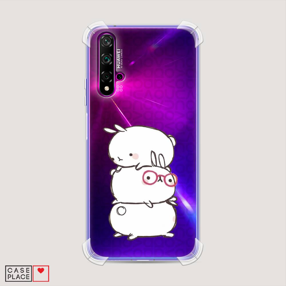 

Чехол Awog "Бутерброд" для Huawei Nova 5T, Разноцветный, 610551-1