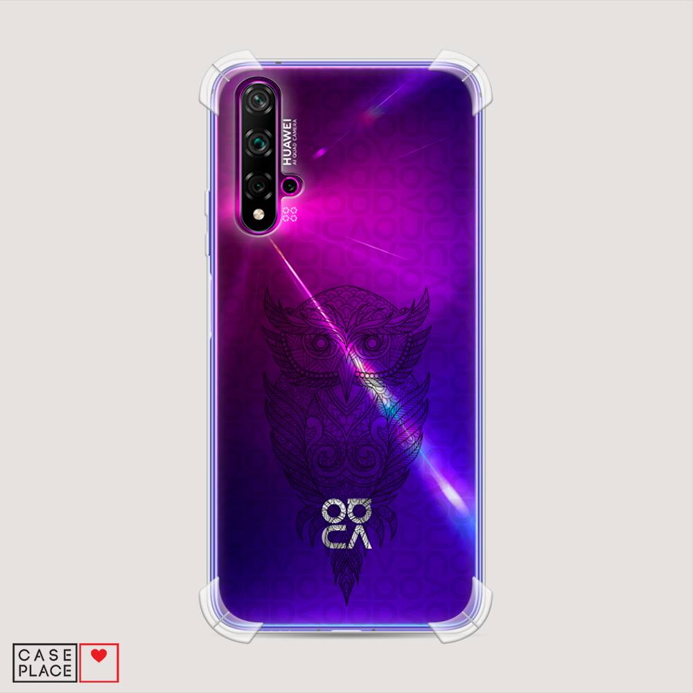 

Чехол Awog "Филин графика" для Huawei Nova 5T, Разноцветный, 610551-1