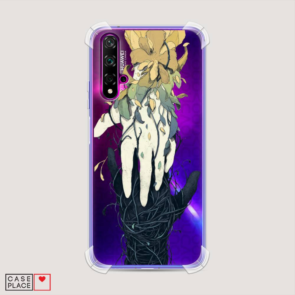 

Чехол Awog "Сплетения рук" для Huawei Nova 5T, Разноцветный, 610551-1