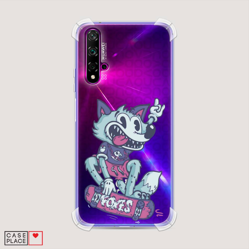 

Чехол Awog "Foxes" для Huawei Nova 5T, Разноцветный, 610551-1