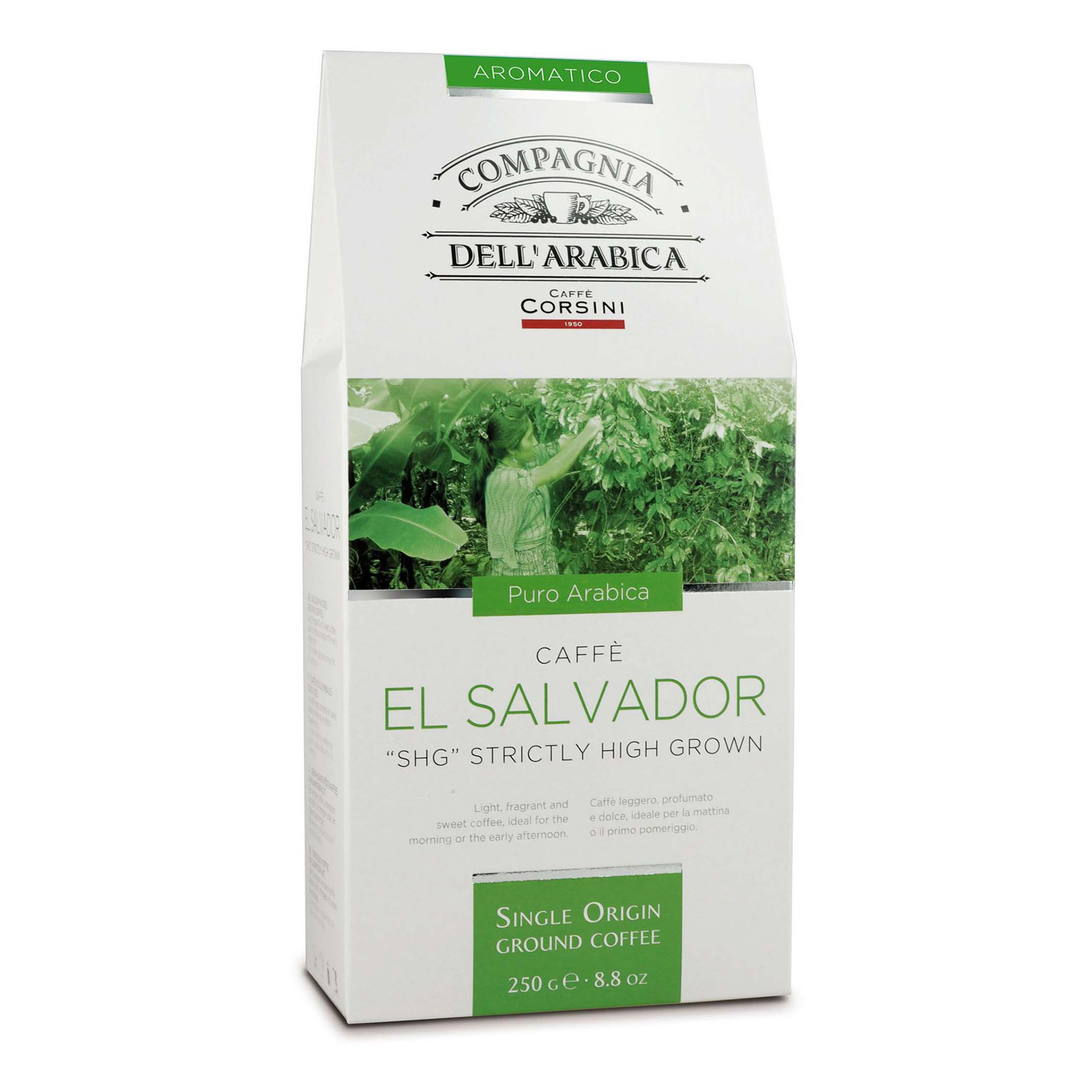 Кофе Compagnia Dell Arabica El Salvador молотый 250 г