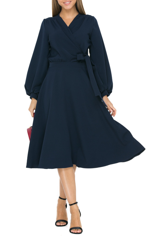 

Платье женское GOLD CHIC CHILI GCC13Z195 синее 48-XL, Синий, GCC13Z195