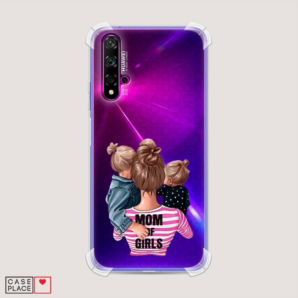 

Чехол Awog "Mom of Girls" для Huawei Nova 5T, Разноцветный, 610551-1