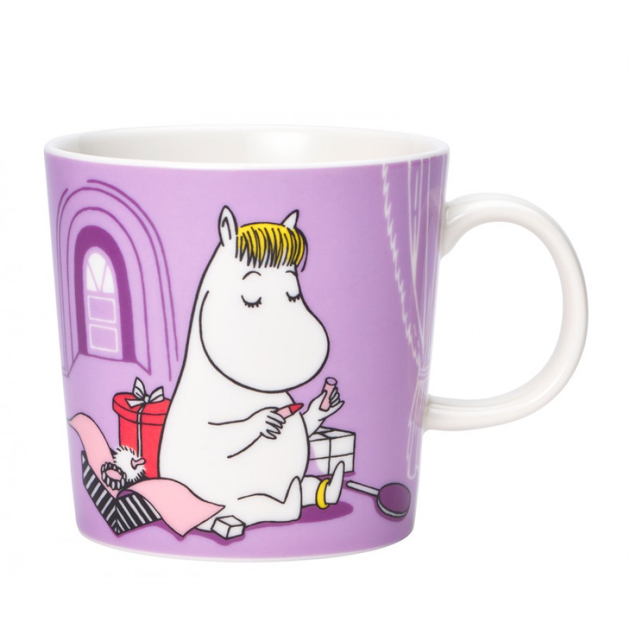 фото Кружка moomin фрёкен снорк сиреневая 300 мл 1052343 arabia finland