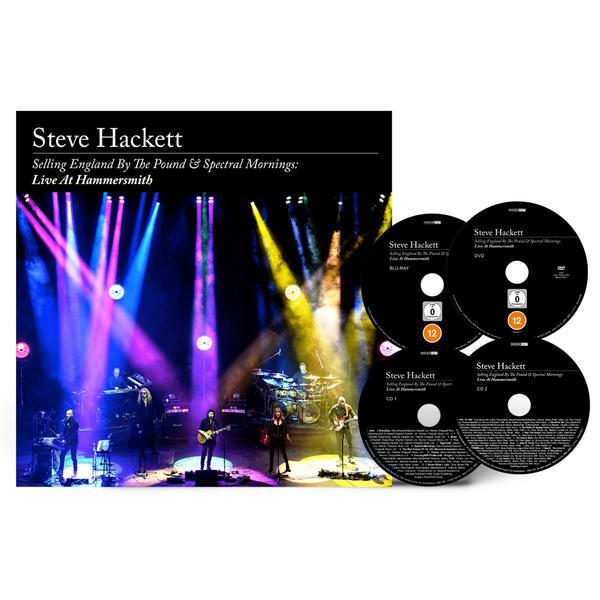 

Steve Hackett / Selling England By The Pound & Spectral Mornings (2CD+Blu-ray+DVD)