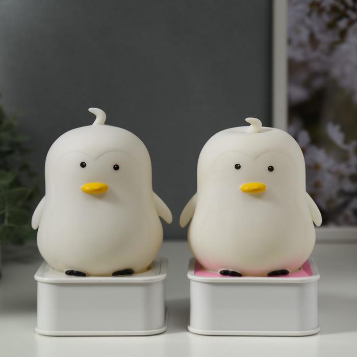 

Ночник Утенок LED от батареек 4хАА USB RGB МИКС 9х9х15,5 см