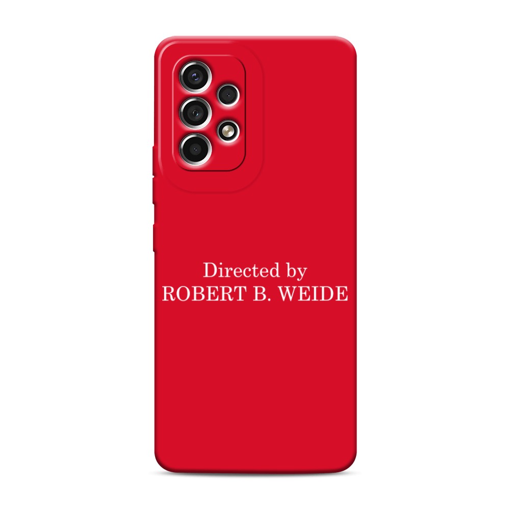 фото Матовый силиконовый чехол "robert b weide" на samsung galaxy a53 awog