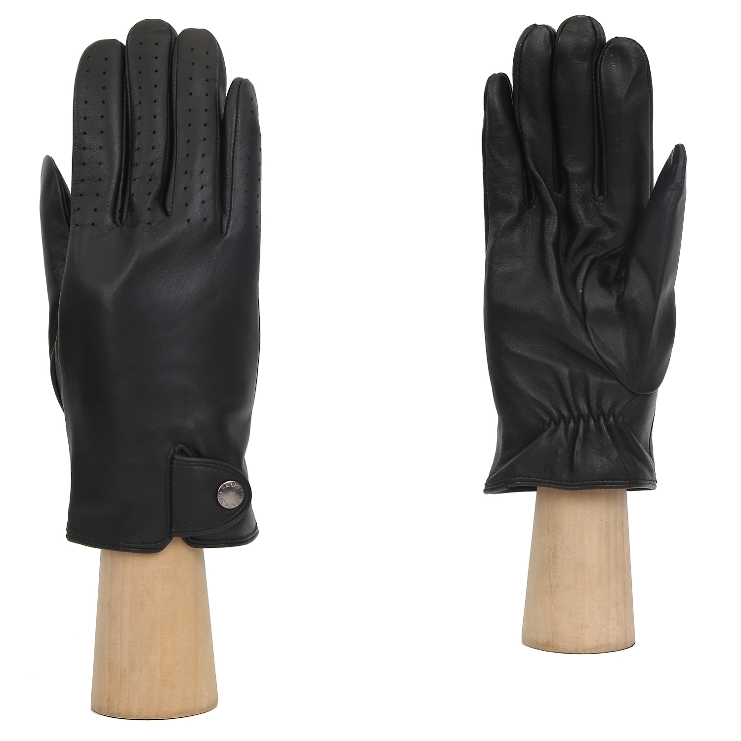 фото Перчатки мужские fabretti 17gl10-1 черные, р. 9