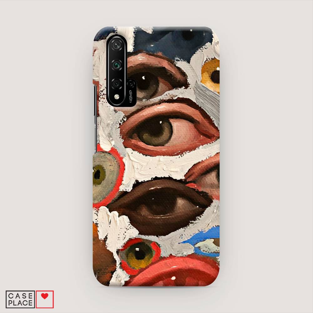 

Чехол Awog "Глаза масляная живопись" для Huawei Nova 5T, 610520-5