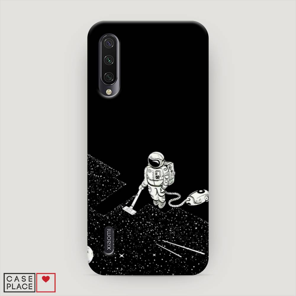 

Пластиковый чехол "Космонавт с пылесосом" на Xiaomi Mi A3, 36020-3