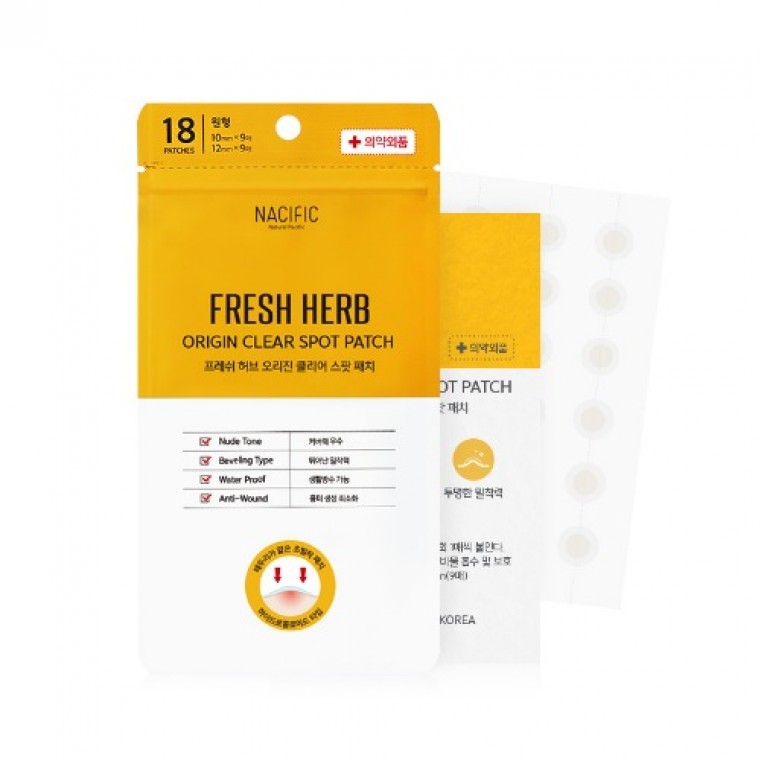 

Nacific Fresh Gerb Clear Spot Patch Маска точечная для лечения воспалений, 18х3шт., Nacific Fresh Gerb Clear Spot Patch, 18х3уп.