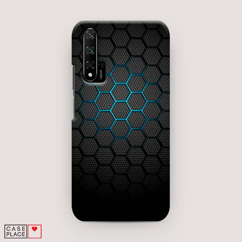 

Чехол Awog "Бирюзовые соты" для Huawei Nova 5T, 610520-2