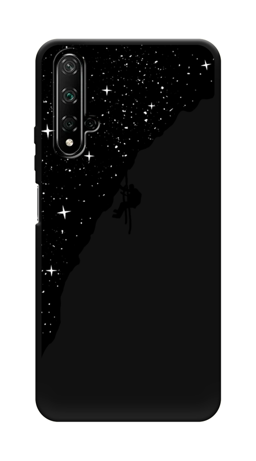

Чехол Awog на Huawei Nova 5T "Скалолаз в космосе", Разноцветный, 610552-1