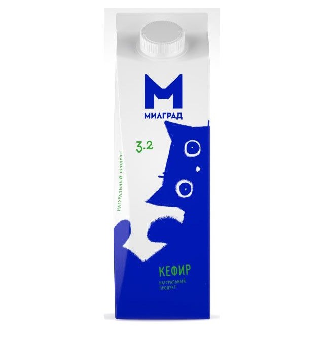 

Кефир Милград 3,2% БЗМЖ 900 мл