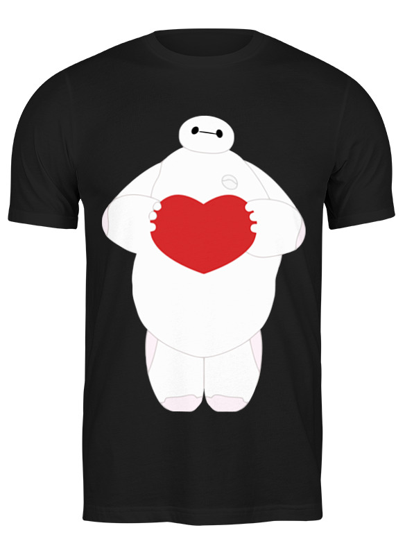 

Футболка мужская Printio Baymax (город героев) черная M, Черный, Baymax (город героев)