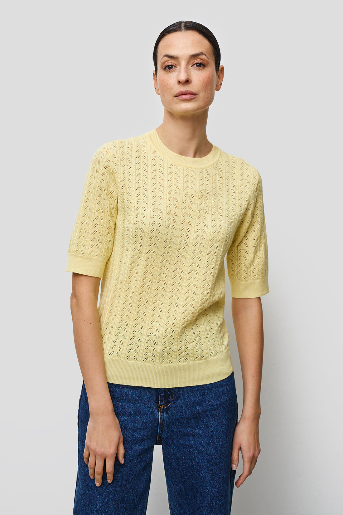 

Джемпер женский Baon B1323031 желтый 2XL, B1323031