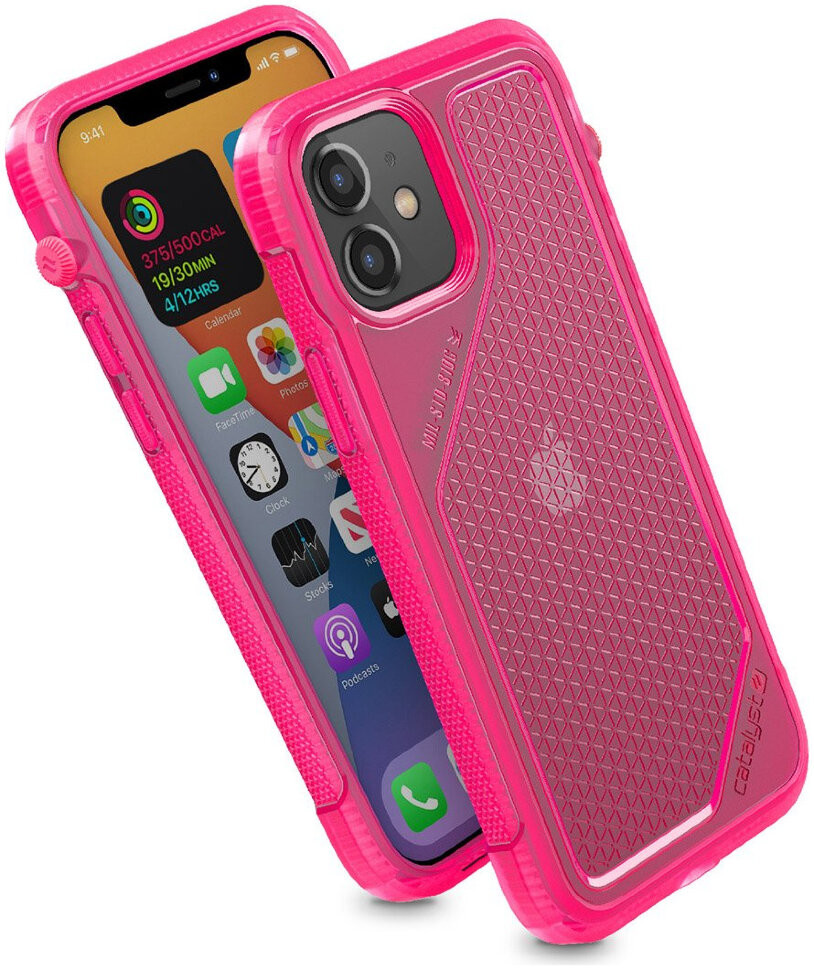 фото Чехол catalyst vibe case для iphone 12/12 pro (catvibe12pnkm) розовый неон