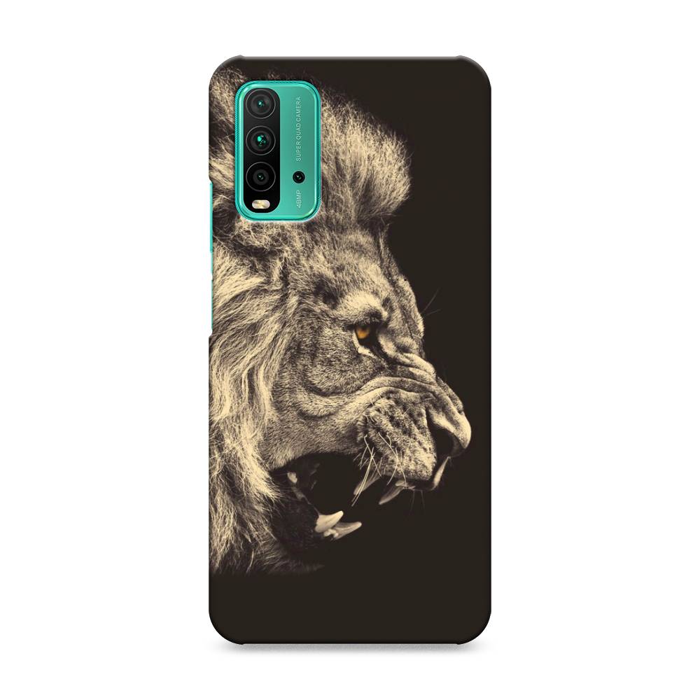 

Пластиковый чехол "Львиный рык 2" на Xiaomi Redmi 9T, 39820-1