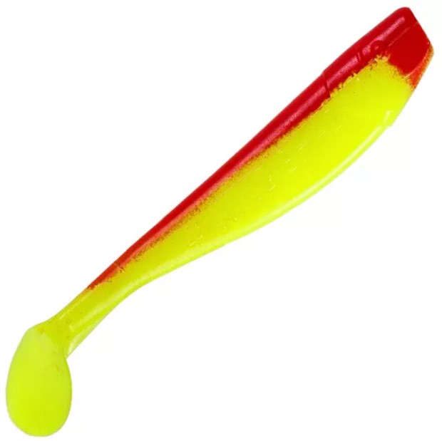 

Приманка Relax King Shad 4 S057 10см. 10шт., Желтый;красный, King Shad 4