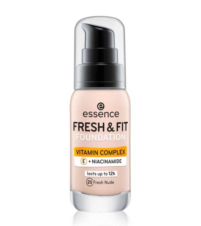 фото Тональная основа essence foundation fresh & fit vitamin complex 20 fresh nude