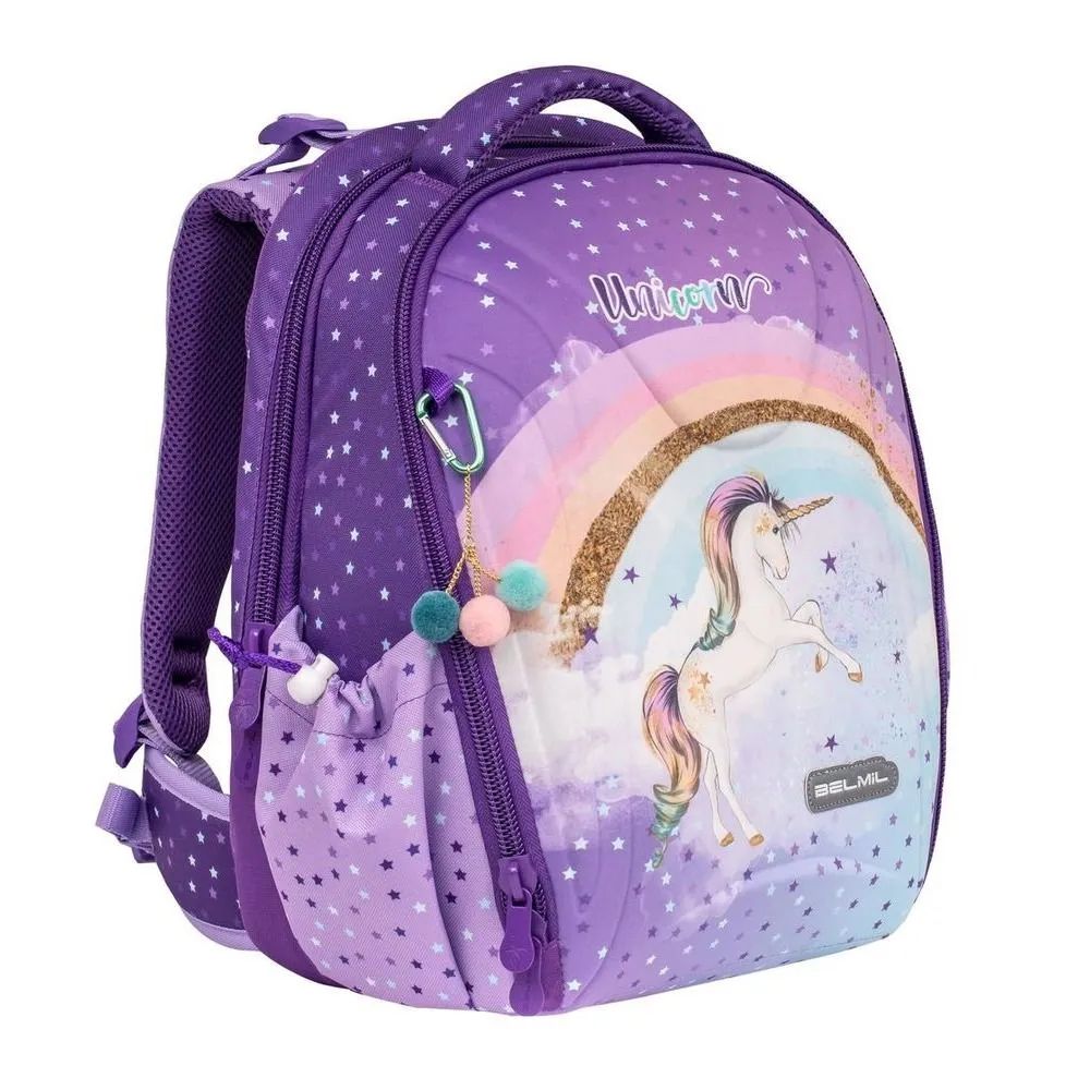 

Школьный ранец Belmil Sturdy "RAINBOW", серия 338-82-09, Фиолетовый, RAINBOW
