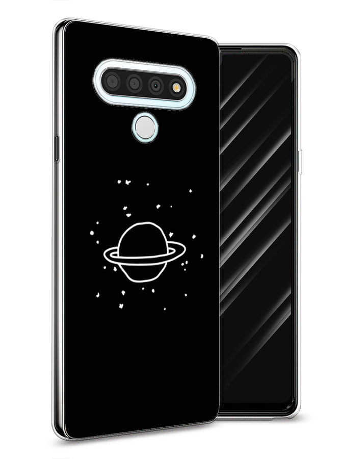 

Чехол Awog на LG Stylo 6 "Дудл Юпитера", Белый;черный, 84550-4
