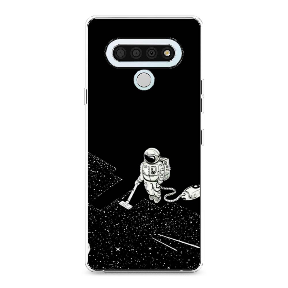 фото Чехол awog "космонавт с пылесосом" для lg stylo 6