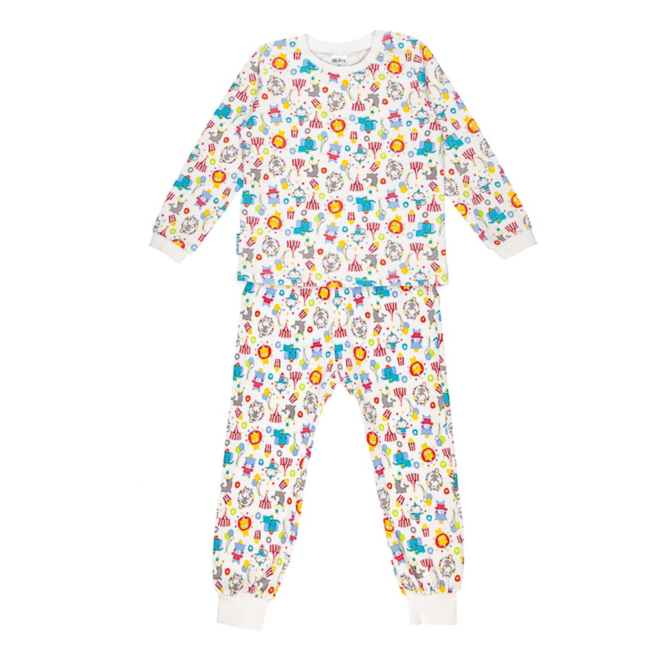 

Пижама для мальчиков V-Baby 52-009 цвет белый, размер 92, 52-009