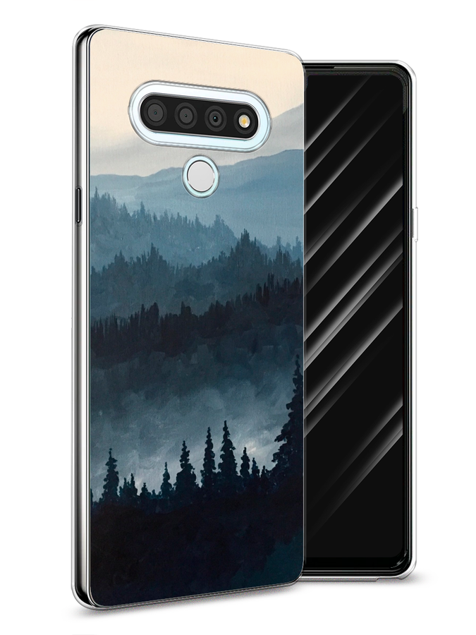 

Чехол Awog на LG Stylo 6 "Туманные горы", Бежевый;серый;черный, 84550-4