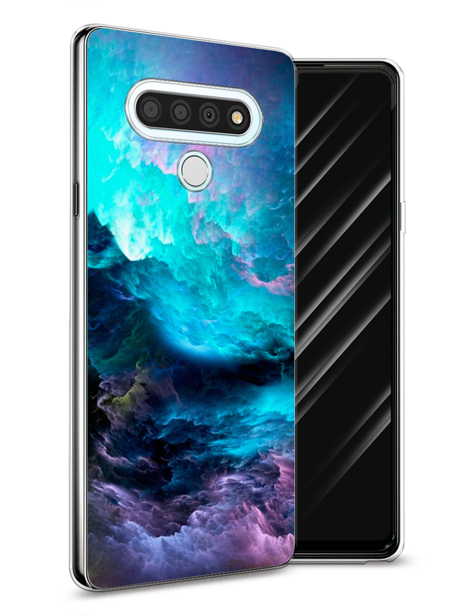

Чехол Awog на LG Stylo 6 "Бирюзовое небо", Фиолетовый;черный, 84550-4